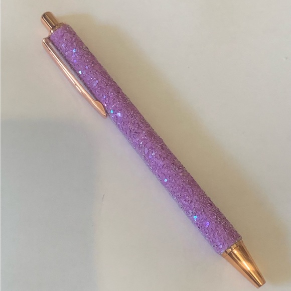 ๐๐ (Bundle Only) Sparkly Purple Metal Pen - Picture 4 of 5